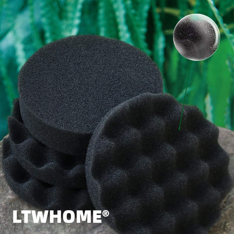 LTWHOME Bio-Foam Filter Pads Fit for Fluval FX5 / FX6 Filters (Pack of 6) - Image 3